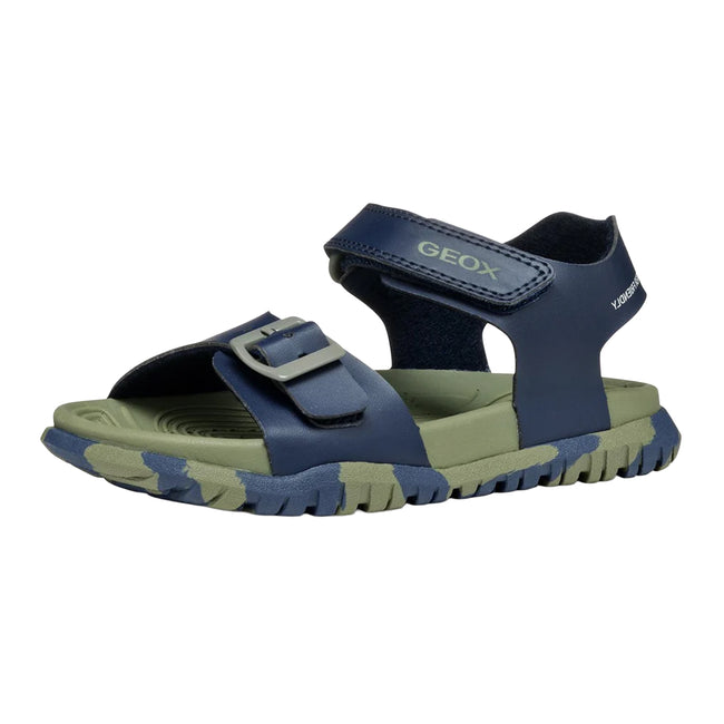 Navy-Military - Side - Geox Boys fusbetto Sandals