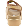 Natural - Back - Rocket Dog Womens-Ladies Balmy Raffia Sandals