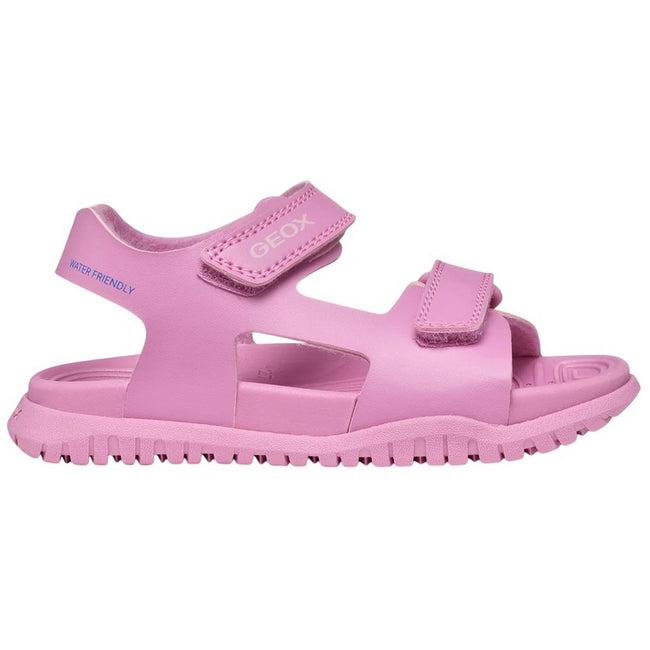 Dark Pink - Pack Shot - Geox Girls fusbetto Sandals
