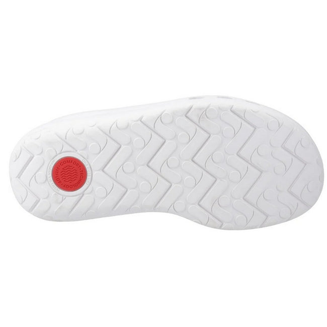 Urban-White - Side - FitFlop Womens-Ladies Work High-Performance Clogs
