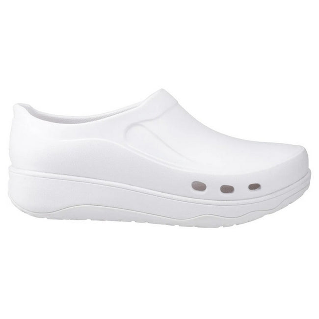 Urban-White - Lifestyle - FitFlop Womens-Ladies Work High-Performance Clogs