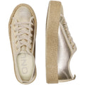 Gold - Side - Only Womens-Ladies Onlida 1 Trainers