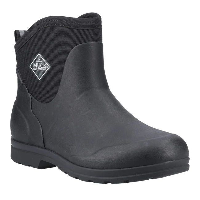 Black - Front - Muck Boots Mens Originals Excursion Ankle Boots