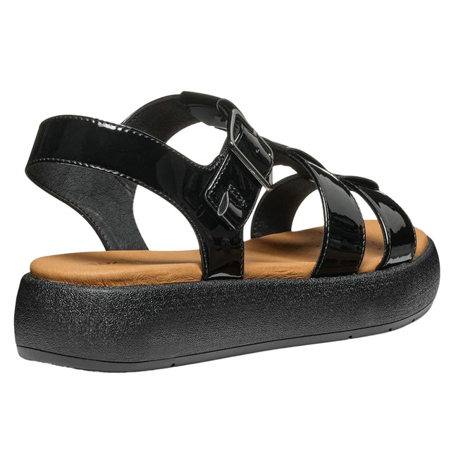 Black - Back - Geox Womens-Ladies D Camalei Sandals