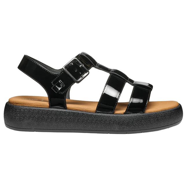 Black - Side - Geox Womens-Ladies D Camalei Sandals