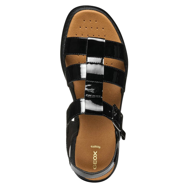 Black - Lifestyle - Geox Womens-Ladies D Camalei Sandals