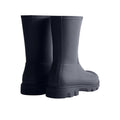 Navy - Back - Hunter Mens Downpour Short Wellington Boots