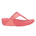 Rosy Coral - Side - FitFlop Womens-Ladies Lulu Glitter Flip Flops