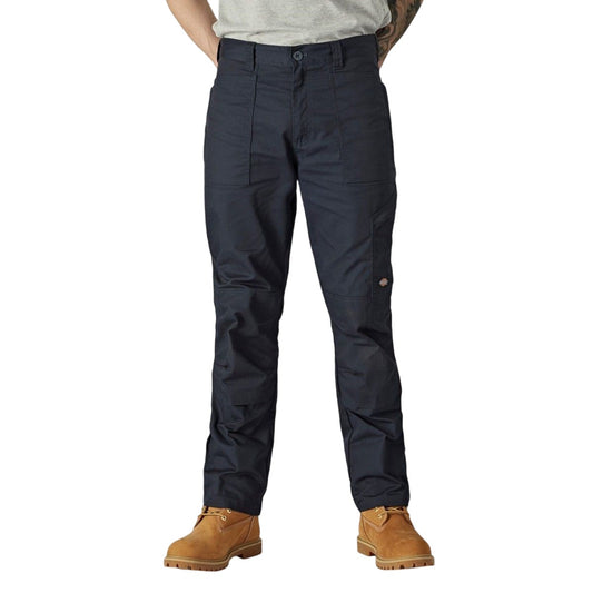Dark Navy - Front - Dickies Mens Action Flex Trousers