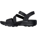 Black - Lifestyle - Skechers Womens-Ladies Easy Going Sandals