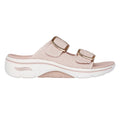 Blush - Side - Skechers Womens-Ladies Go Walk Arch Fit 2.0 Destined Sandals