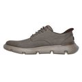 Dark Taupe - Back - Skechers Mens Garza Clive Slip-In Trainers