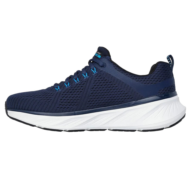 Navy-Blue - Back - Skechers Mens Edgeride Contention Relaxed Fit Trainers