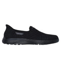 Black - Side - Skechers Womens-Ladies On The Go Flex Excellency Slip-In Shoes