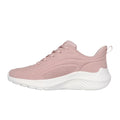 Blush - Back - Skechers Womens-Ladies Bobs Sport Squad Waves Trainers