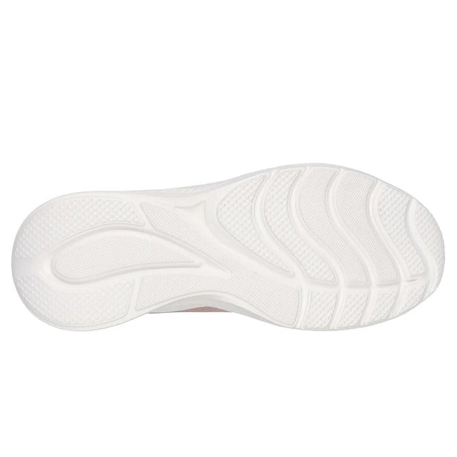 Blush - Lifestyle - Skechers Womens-Ladies Bobs Sport Squad Waves Trainers