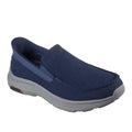 Navy - Front - Skechers Mens Pollard Wilfred Trainers