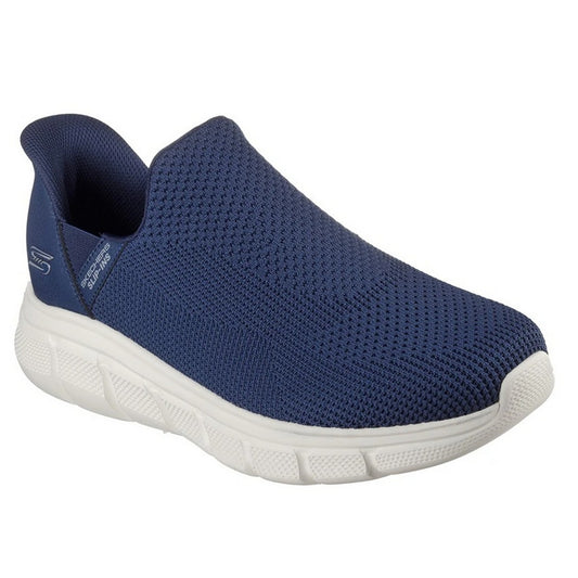 Navy - Front - Skechers Mens Bobs B Flex Resilient Trainers