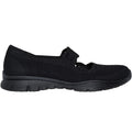 Black - Pack Shot - Skechers Womens-Ladies Seager - Cute N´ Coy Mary Janes
