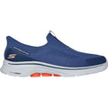 Navy - Back - Skechers Mens Go Walk 7 Easy On Evolution Trainers