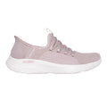 Light Mauve - Side - Skechers Womens-Ladies Sport Ballet Chic Relaxed Fit Trainers