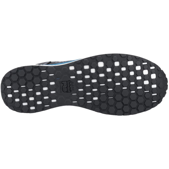 Black-Blue - Side - Timberland Pro Mens Reaxion Composite Toecap Safety Shoes