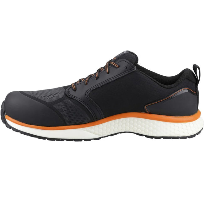 Blue-Orange - Pack Shot - Timberland Pro Mens Reaxion Composite Toecap Safety Shoes