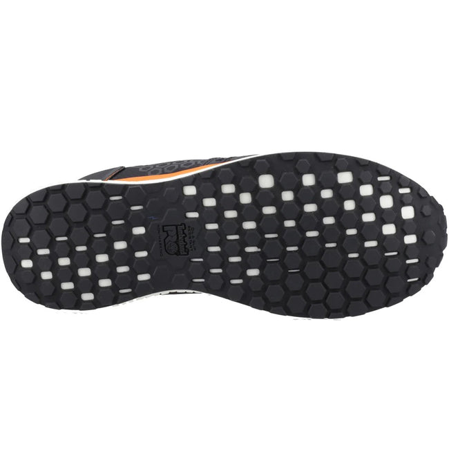 Blue-Orange - Side - Timberland Pro Mens Reaxion Composite Toecap Safety Shoes