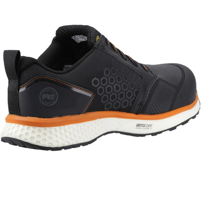 Blue-Orange - Back - Timberland Pro Mens Reaxion Composite Toecap Safety Shoes