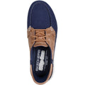 Navy - Pack Shot - Skechers Womens-Ladies On The Go Flex Palmilla Boat Shoes