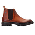 Tan - Side - Base London Mens Walsh Leather Chelsea Boots