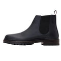 Black - Lifestyle - Base London Mens Walsh Leather Chelsea Boots