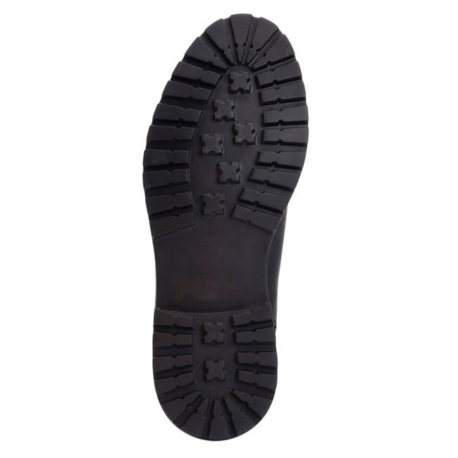 Black - Close up - Base London Mens Walsh Leather Chelsea Boots