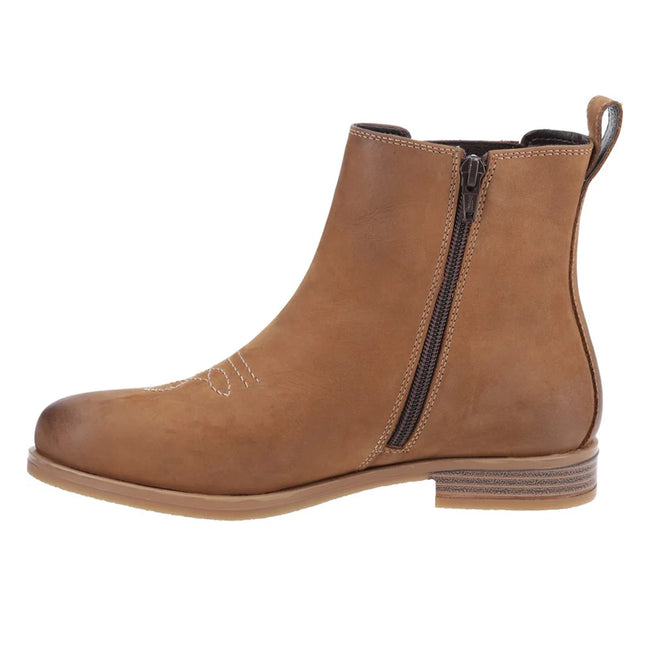 Tan - Side - Cotswold Womens-Ladies Didbrook Ankle Boots