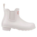 White - Lifestyle - Hunter Womens-Ladies Original Chelsea Boots