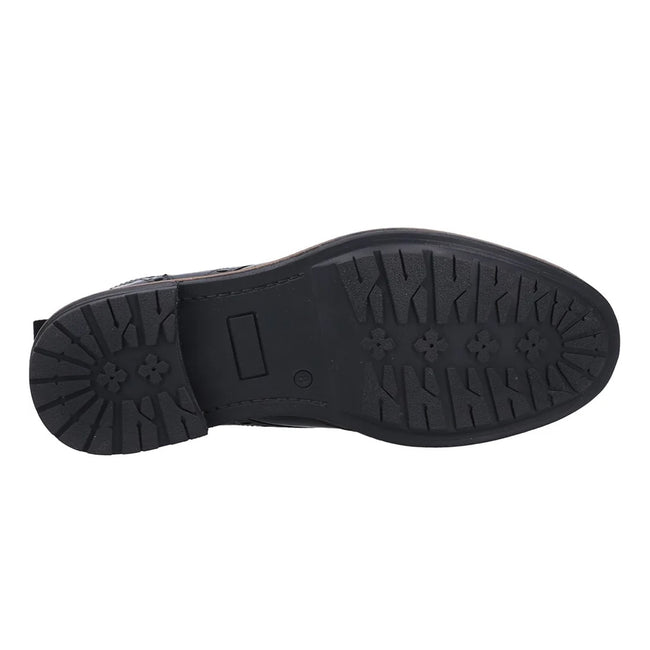 Black - Lifestyle - Hush Puppies Mens Joshua Leather Ankle Boots