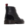 Black - Back - Base London Mens Dettori Grain Leather Work Boots