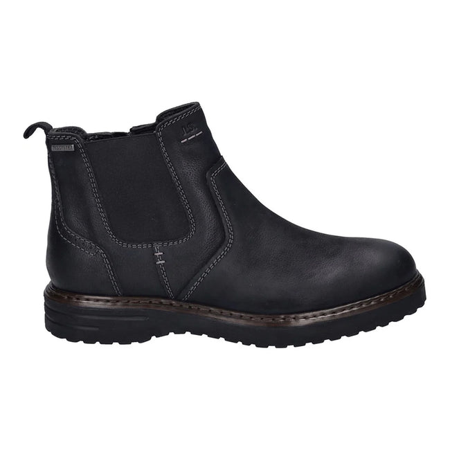 Black - Lifestyle - Bejo Mens Nubuck Chelsea Boots
