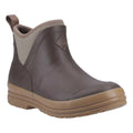 Brown - Front - Muck Boots Womens-Ladies Originals Herringbone Ankle Boots