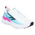 Bright White-Black - Front - Hi-Tec Womens-Ladies Promenade Trainers