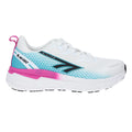 Bright White-Black - Lifestyle - Hi-Tec Womens-Ladies Promenade Trainers