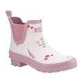 Pink - Front - Cotswold Womens-Ladies Wild Flowers Wellington Boots