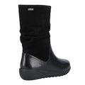 Black - Back - Fleet & Foster Womens-Ladies Starling Leather Mid Boots