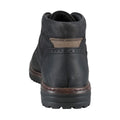 Black - Back - Josef Seibel Mens Erroll 52 Leather Chukka Boots