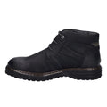 Black - Side - Josef Seibel Mens Erroll 52 Leather Chukka Boots