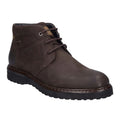 Brown - Front - Josef Seibel Mens Erroll 52 Leather Chukka Boots
