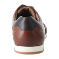 Brown Cognac - Back - Josef Seibel Mens Colby 04 Leather Trainers