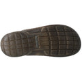 Nut Brown - Back - Josef Seibel Mens Logan 25 Leather Flip Flops