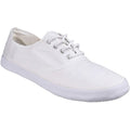 WHITE - Front - Mirak GB Womens Plimsolls - Trainers - Sport Shoes