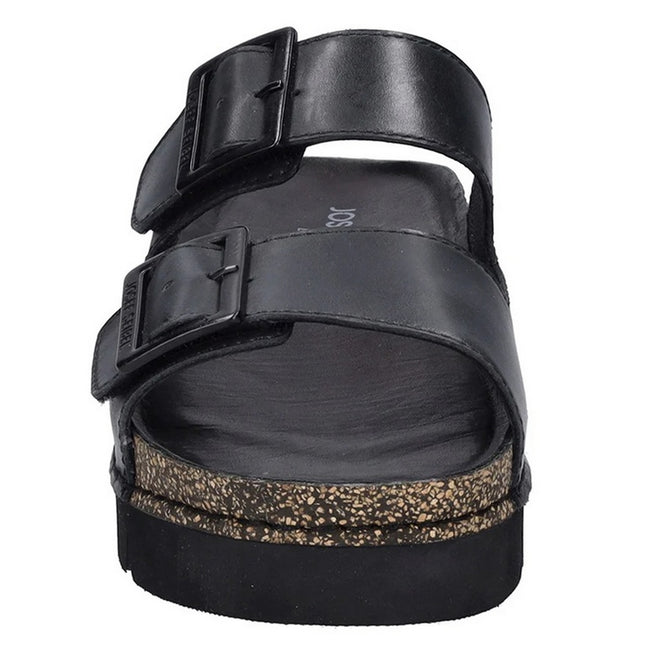 Black - Lifestyle - Josef Seibel Womens-Ladies Alice 01 Leather Sandals